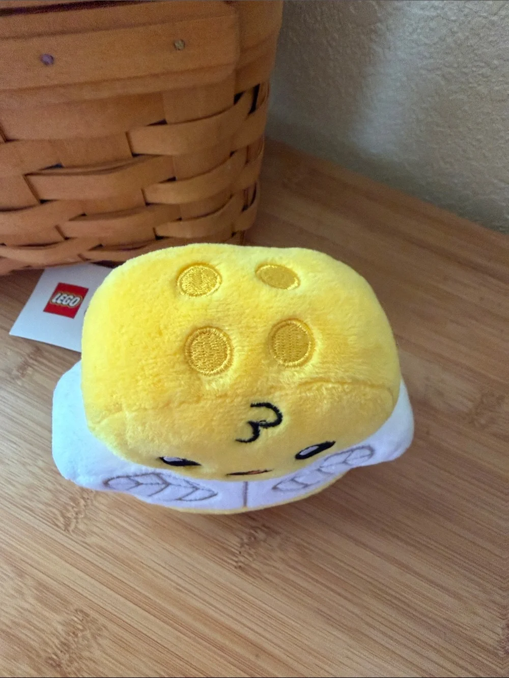 Lego Duplo Yellow & White Bee Plush